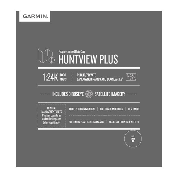 HuntView Plus Map Washington 2021